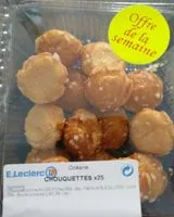 Mängden socker i Chouquettes