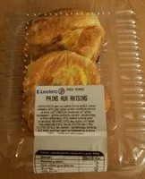 Mängden socker i Pains aux raisins