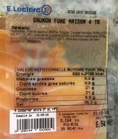 Mängden socker i Saumon fumé maison
