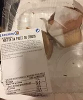 Mängden socker i Muffin x4 fruit du jardin