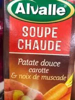 Mängden socker i Soupe chaude patate douce carotte