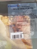 Mängden socker i Tarte au chèvre et au miel