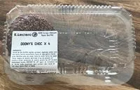 Mängden socker i Doony's choc X4