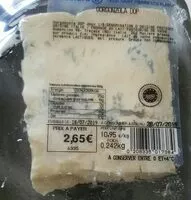 Mängden socker i Gorgonzola