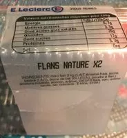 Mängden socker i Flan Nature