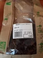Mängden socker i Raisins secs vrac monop