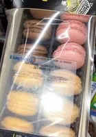 Mängden socker i 12 macarons retour en enfance