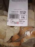 Mängden socker i Crouton de pain