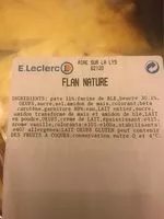 Mängden socker i Flan nature