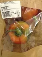 Mängden socker i Poivrons rouges