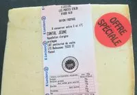 Mängden socker i Cantal jeune