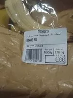 Mängden socker i Banane Bio