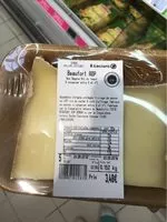 Mängden socker i Beaufort aop