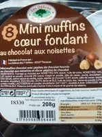 Mängden socker i Mini muffins cœur fondant