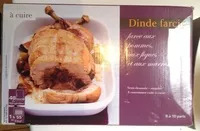 Mängden socker i Dinde farcie