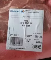 Mängden socker i Cote de porc