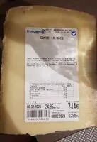 Mängden socker i Comté 18 mois
