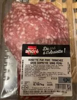 Mängden socker i Rosette pur porc tranchée