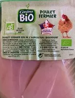 Mängden socker i Poulet fermier casino bio