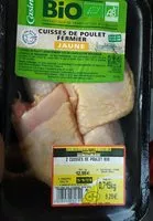 Mängden socker i Cuisses de poulet fermier