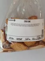 Mängden socker i Croutons