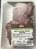 Mängden socker i Rosette Pur Porc Tranchée sans Peau