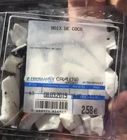 Mängden socker i Noix de coco