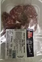 Mängden socker i Rosette pur porc tranche sans peau