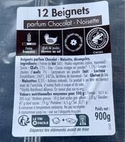 12 beignets Chocolat - Noisette