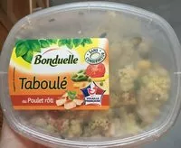 Mängden socker i Taboulé au poulet rôti