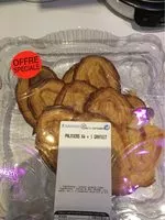 Mängden socker i Palmiers