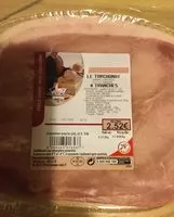 Mängden socker i Jambon superieur cuit au torchon Le Torchonay