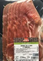 Mängden socker i Jambon cru 9 mois