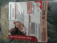 Mängden socker i Terrine de campagne Le Cendray Recette à l'ancienne