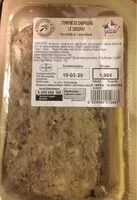 Mängden socker i Terrine de campagne Le Cendray