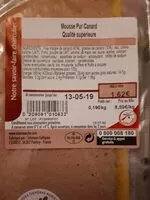 Mängden socker i Mousse de canard