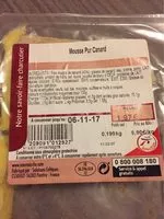 Mängden socker i Mousse pur canard