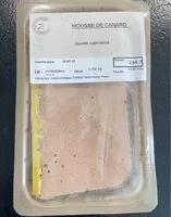 Mängden socker i Mousse de canard