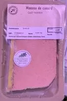 Mängden socker i Mousse de canard