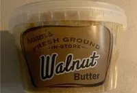 Mängden socker i Fresh Ground Walnut Butter