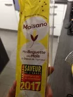 Mängden socker i Baguette au maïs