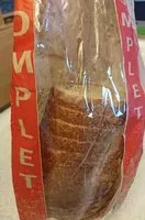 Mängden socker i Pain complet