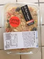 Mängden socker i Salade de riz