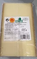 Mängden socker i Comté AOP 12 mois