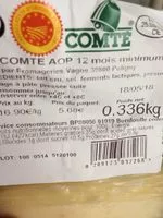 Mängden socker i Comté