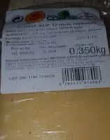 Mängden socker i Comté aop 12 mois minimums