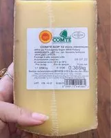 Mängden socker i comté AOP 12 mois minimum