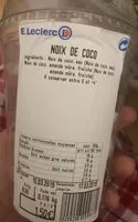 Mängden socker i Noix de coco