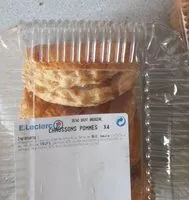 Mängden socker i Chaussons au pomme