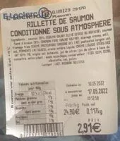 Mängden socker i Rillette de saumon